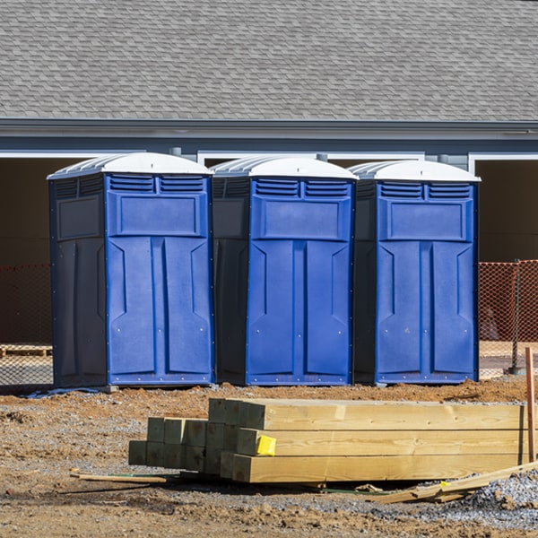 how do you ensure the porta potties are secure and safe from vandalism during an event in Yeoman
